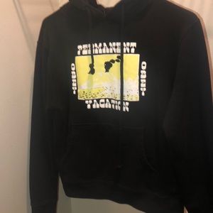 permanent vacation hooded sweatshirt